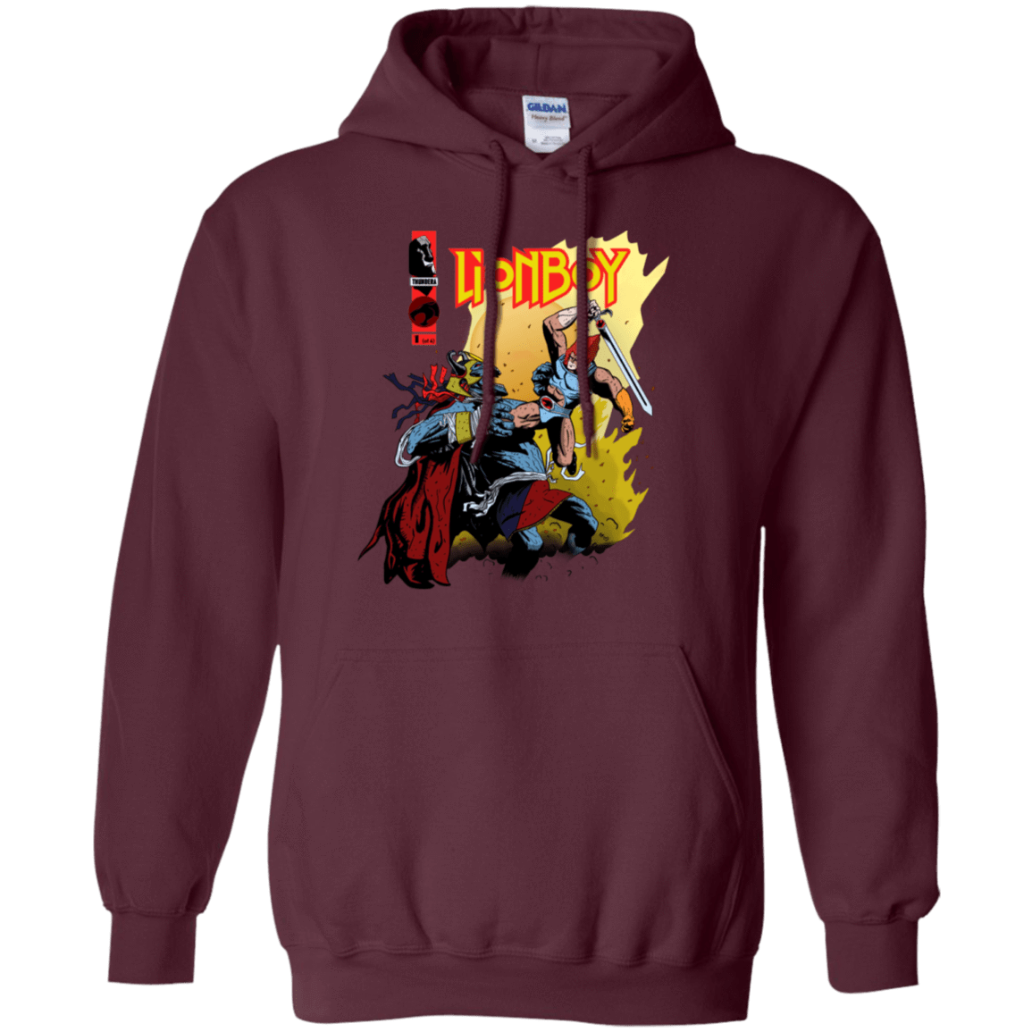 Sweatshirts Maroon / S Thunderboy Pullover Hoodie