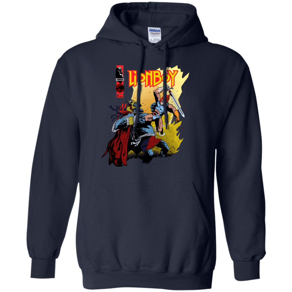 Sweatshirts Navy / S Thunderboy Pullover Hoodie