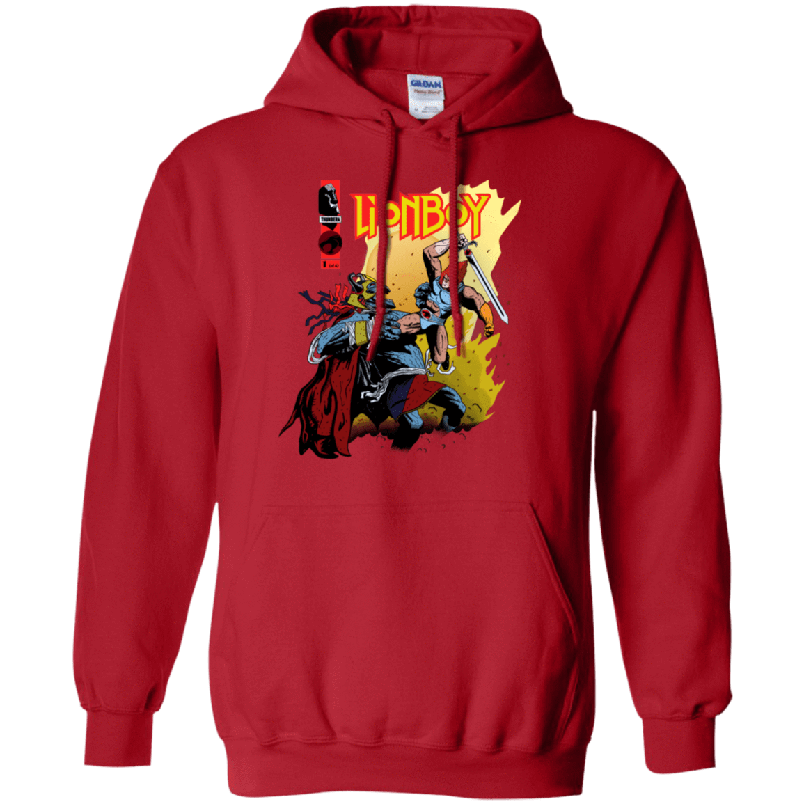 Sweatshirts Red / S Thunderboy Pullover Hoodie