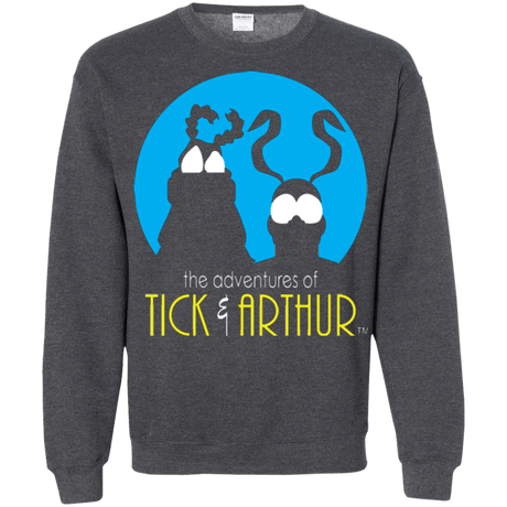 Sweatshirts Dark Heather / Small Tick and Arthur Crewneck Sweatshirt