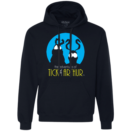 Sweatshirts Navy / Small Tick and Arthur Premium Fleece Hoodie