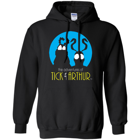 Sweatshirts Black / Small Tick and Arthur Pullover Hoodie