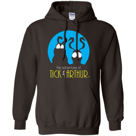 Sweatshirts Dark Chocolate / Small Tick and Arthur Pullover Hoodie