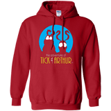 Sweatshirts Red / Small Tick and Arthur Pullover Hoodie