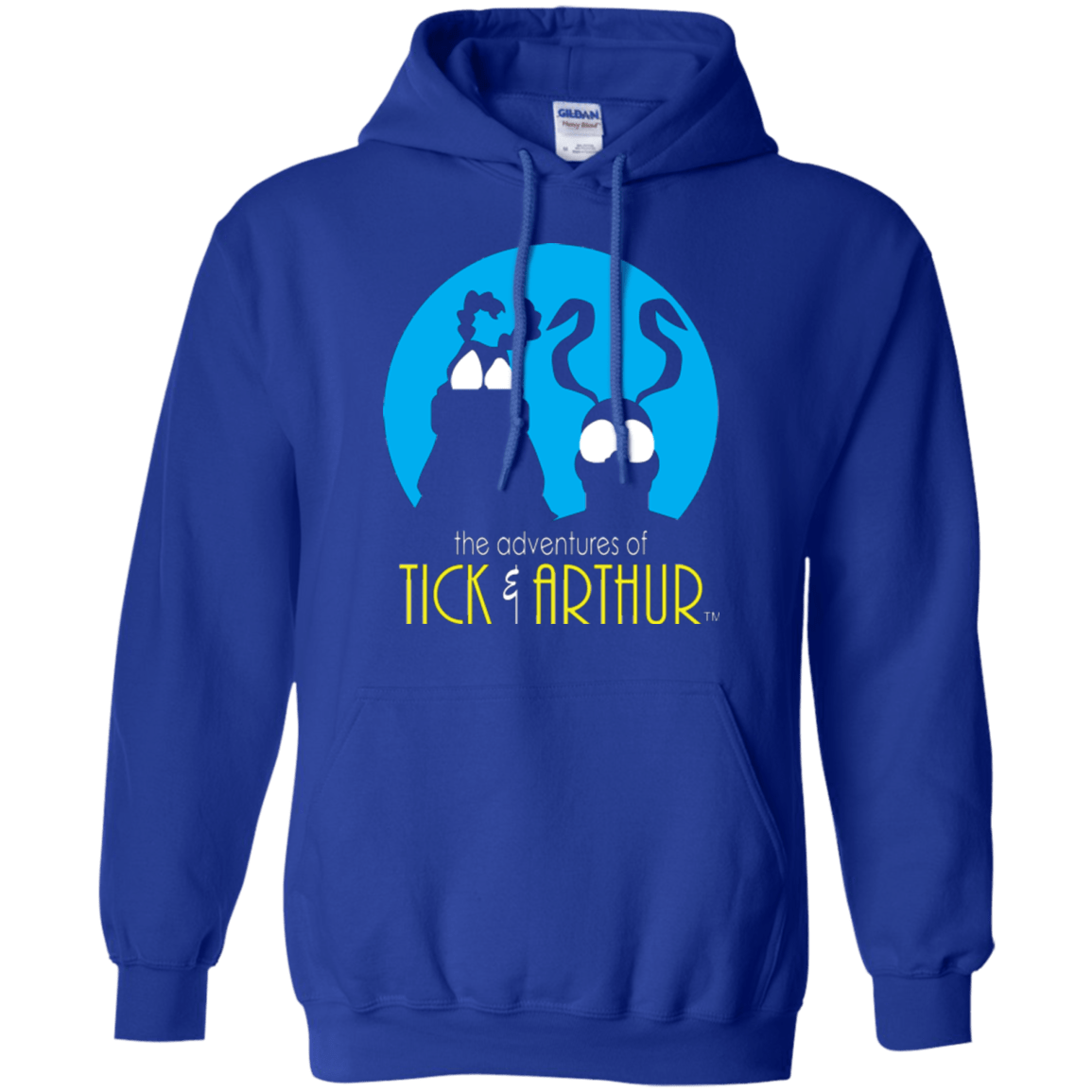 Sweatshirts Royal / Small Tick and Arthur Pullover Hoodie