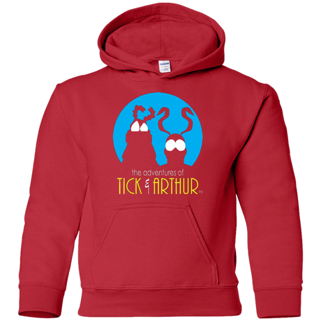 Sweatshirts Red / YS Tick and Arthur Youth Hoodie