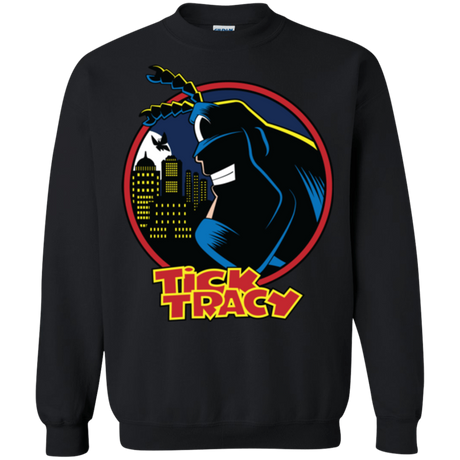 Sweatshirts Black / Small Tick Tracy Crewneck Sweatshirt