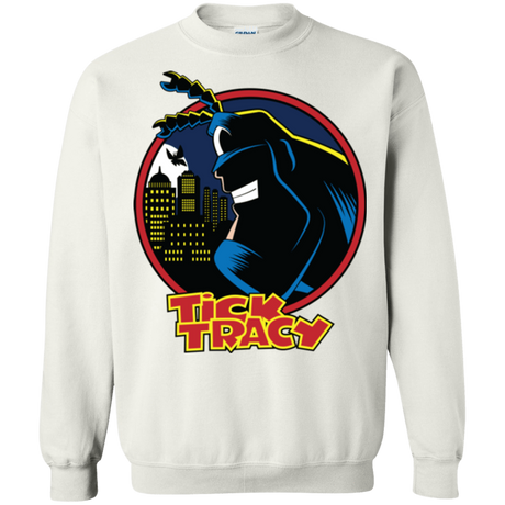 Sweatshirts White / Small Tick Tracy Crewneck Sweatshirt