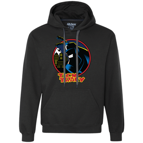 Sweatshirts Black / Small Tick Tracy Premium Fleece Hoodie