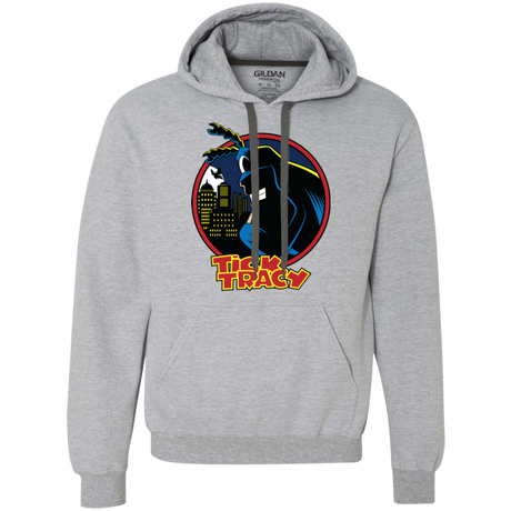 Sweatshirts Sport Grey / Small Tick Tracy Premium Fleece Hoodie