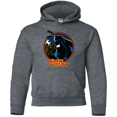 Sweatshirts Dark Heather / YS Tick Tracy Youth Hoodie