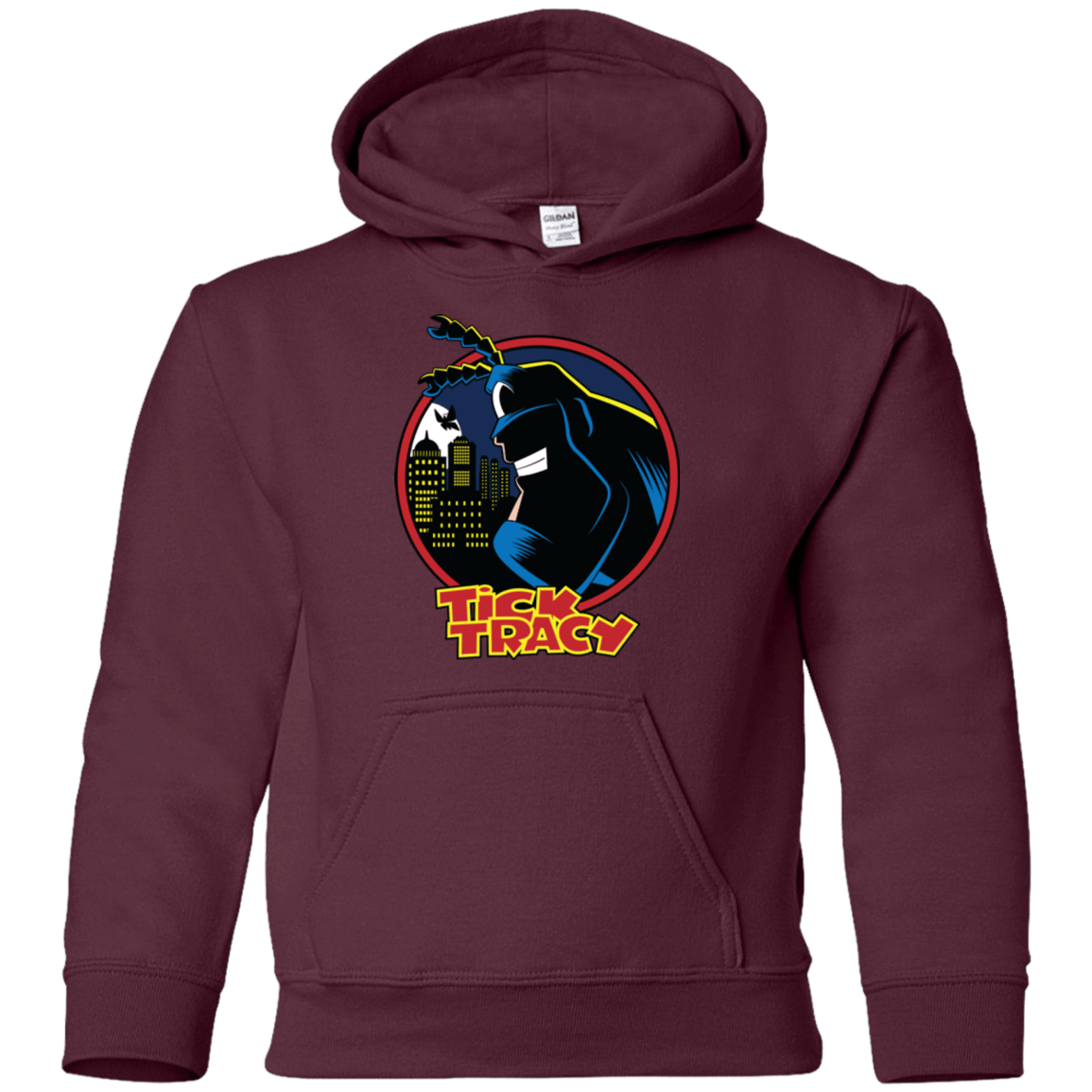 Sweatshirts Maroon / YS Tick Tracy Youth Hoodie