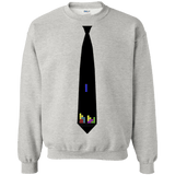 Sweatshirts Ash / Small Tie tris Crewneck Sweatshirt