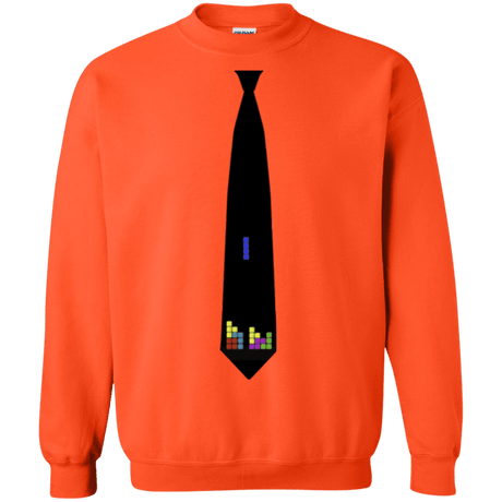 Sweatshirts Orange / Small Tie tris Crewneck Sweatshirt
