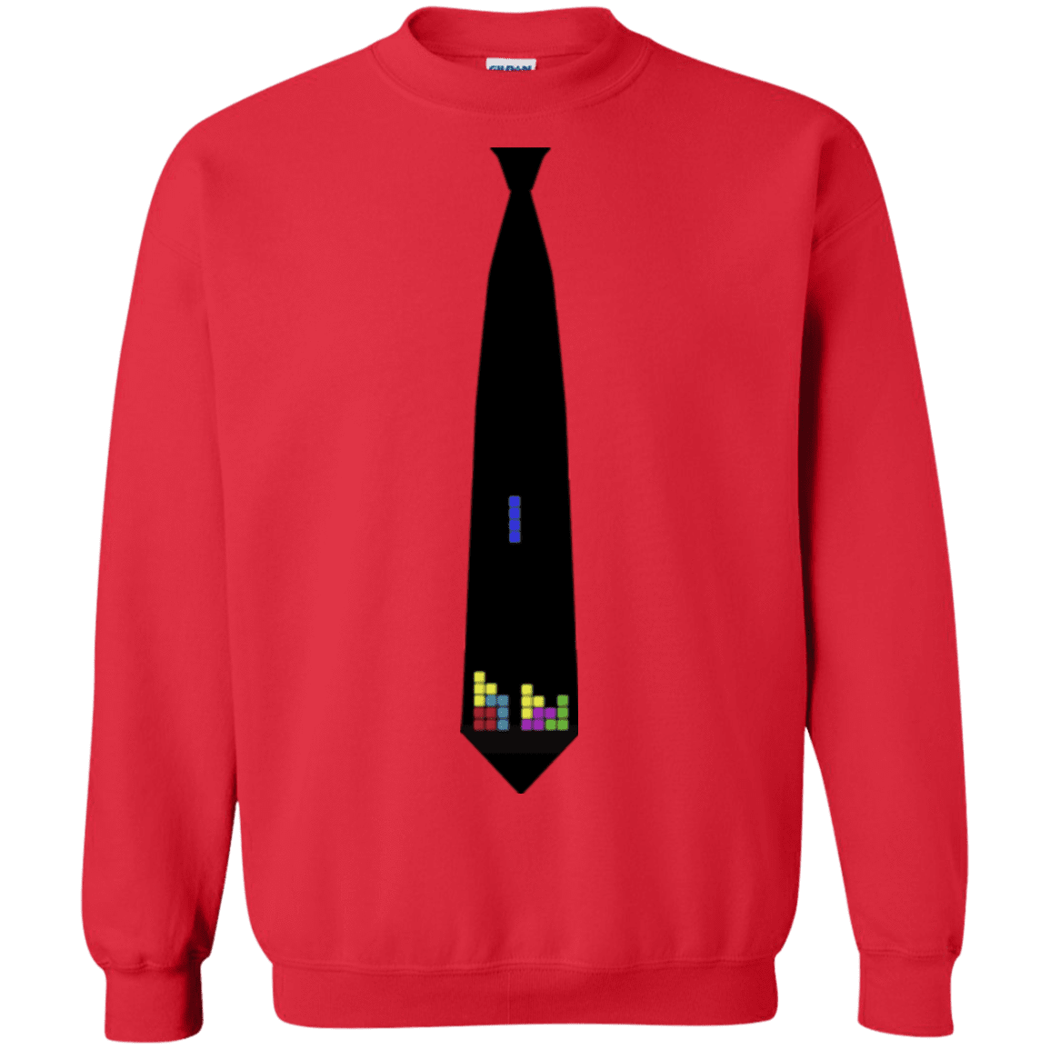 Sweatshirts Red / Small Tie tris Crewneck Sweatshirt