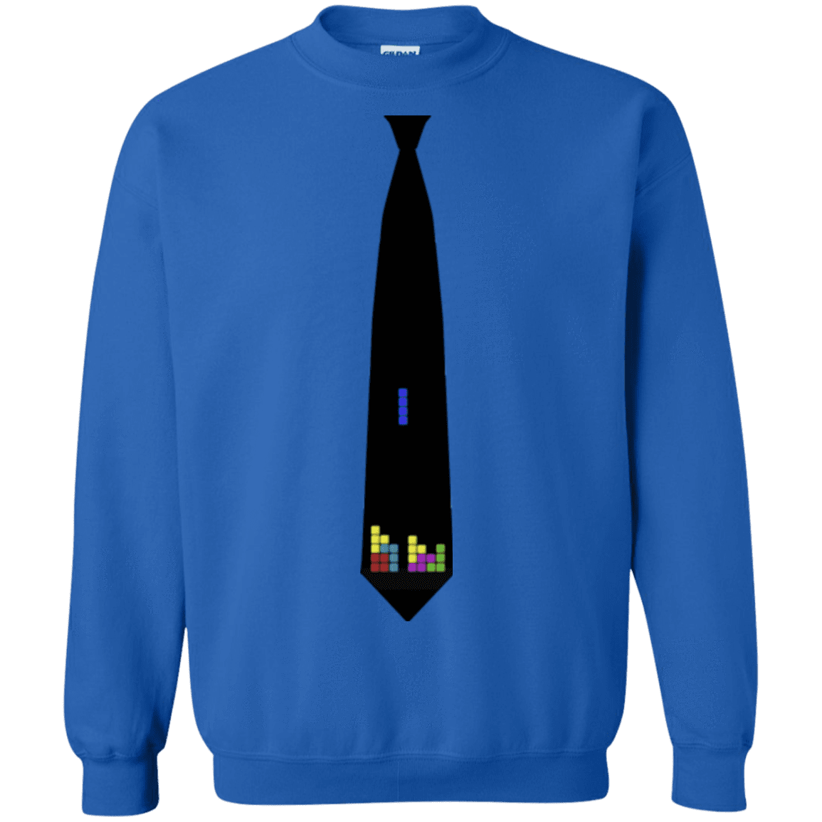 Sweatshirts Royal / Small Tie tris Crewneck Sweatshirt