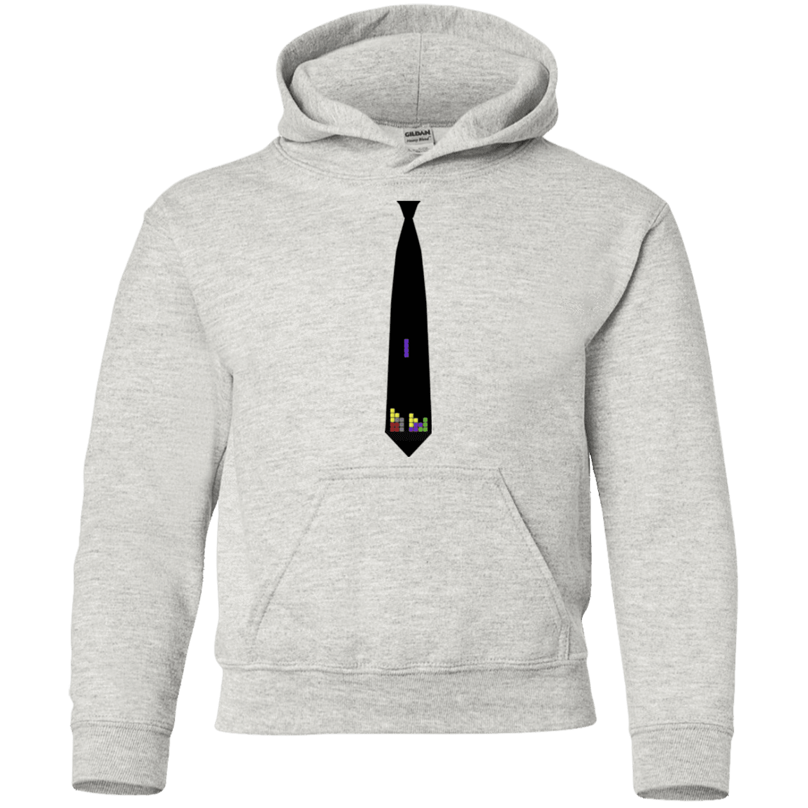 Sweatshirts Ash / YS Tie tris Youth Hoodie