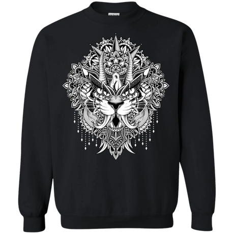 Sweatshirts Black / S Tiger Mandala Crewneck Sweatshirt