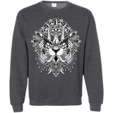 Sweatshirts Dark Heather / S Tiger Mandala Crewneck Sweatshirt