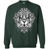 Sweatshirts Forest Green / S Tiger Mandala Crewneck Sweatshirt