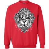 Sweatshirts Red / S Tiger Mandala Crewneck Sweatshirt