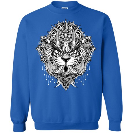 Sweatshirts Royal / S Tiger Mandala Crewneck Sweatshirt