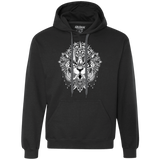 Sweatshirts Black / S Tiger Mandala Premium Fleece Hoodie