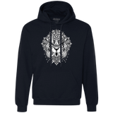 Sweatshirts Navy / S Tiger Mandala Premium Fleece Hoodie