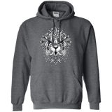 Sweatshirts Dark Heather / S Tiger Mandala Pullover Hoodie