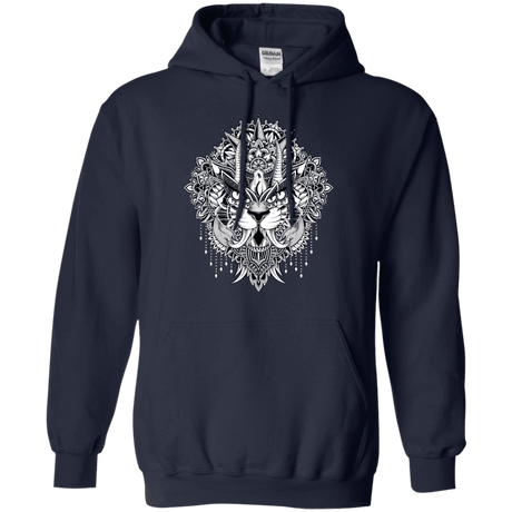 Sweatshirts Navy / S Tiger Mandala Pullover Hoodie