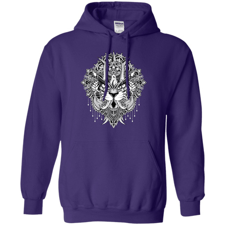 Sweatshirts Purple / S Tiger Mandala Pullover Hoodie