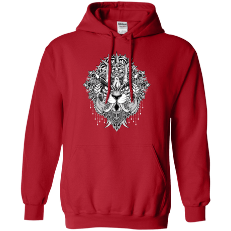 Sweatshirts Red / S Tiger Mandala Pullover Hoodie