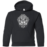 Sweatshirts Black / YS Tiger Mandala Youth Hoodie