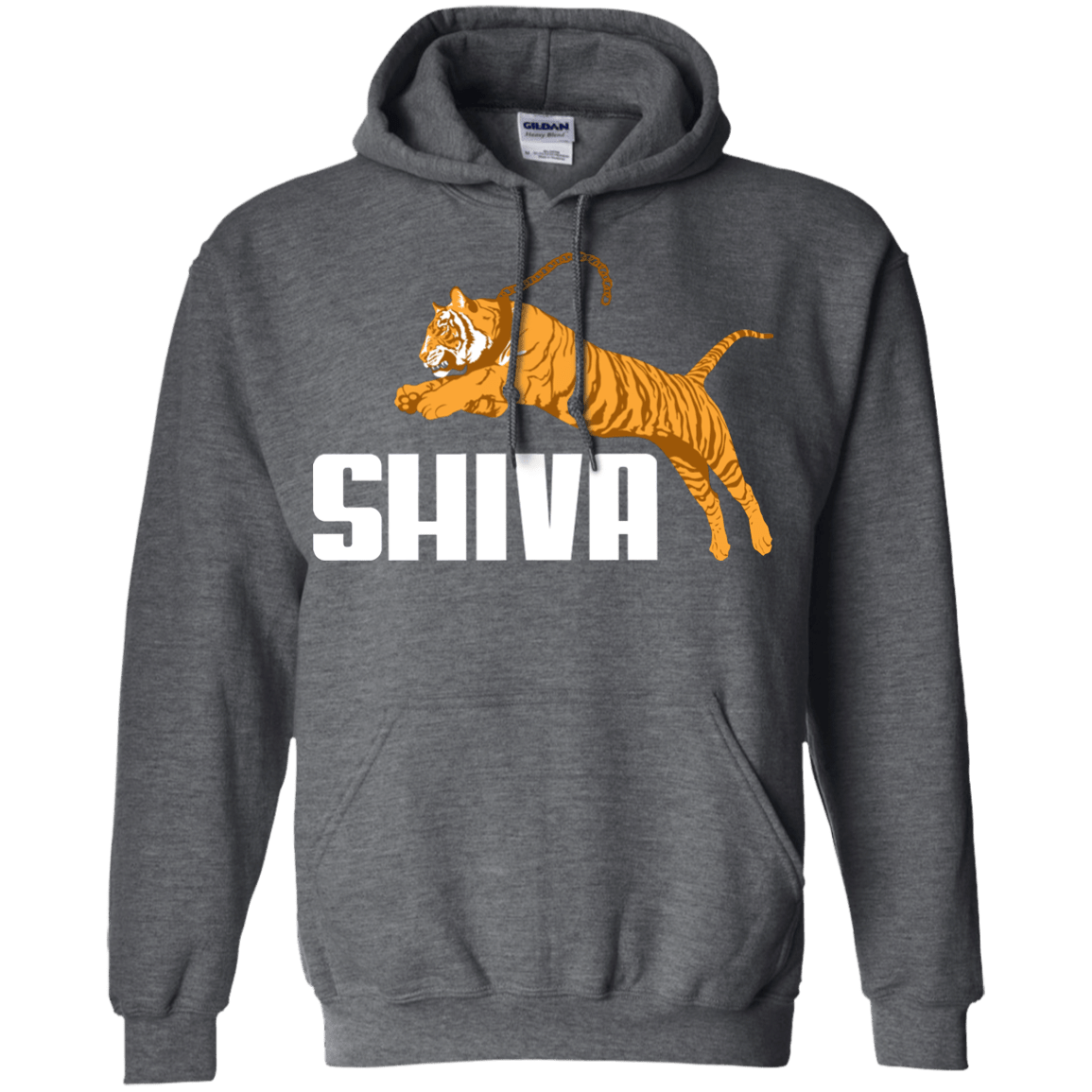 Sweatshirts Dark Heather / Small Tiger Pal Pullover Hoodie