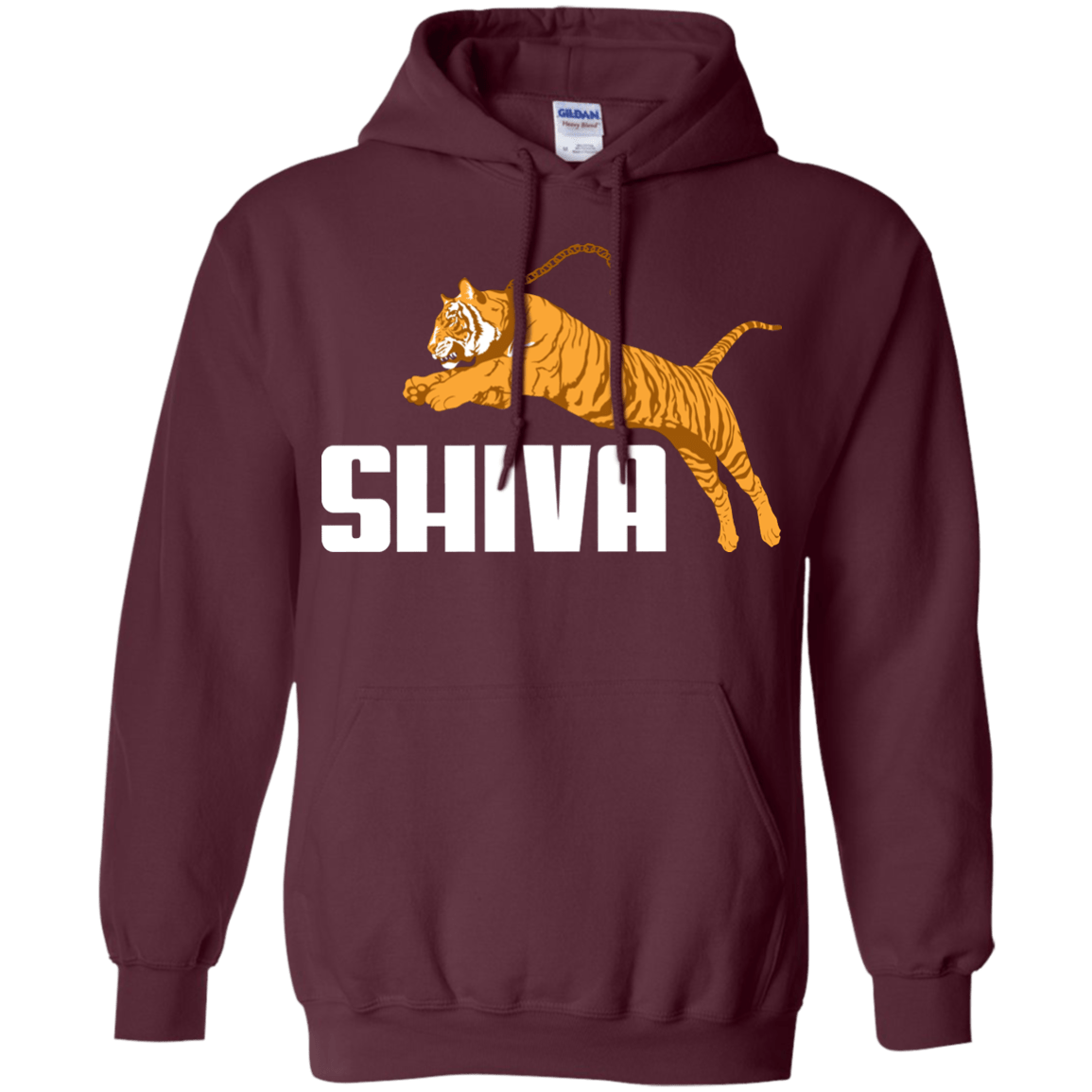 Sweatshirts Maroon / Small Tiger Pal Pullover Hoodie
