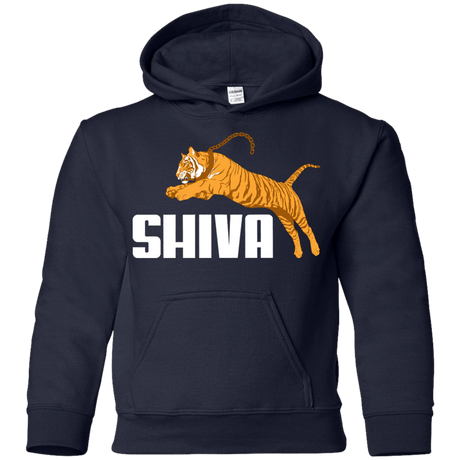 Sweatshirts Navy / YS Tiger Pal Youth Hoodie