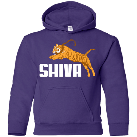 Sweatshirts Purple / YS Tiger Pal Youth Hoodie
