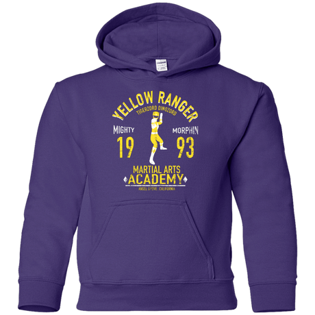 Sweatshirts Purple / YS Tiger Ranger Youth Hoodie