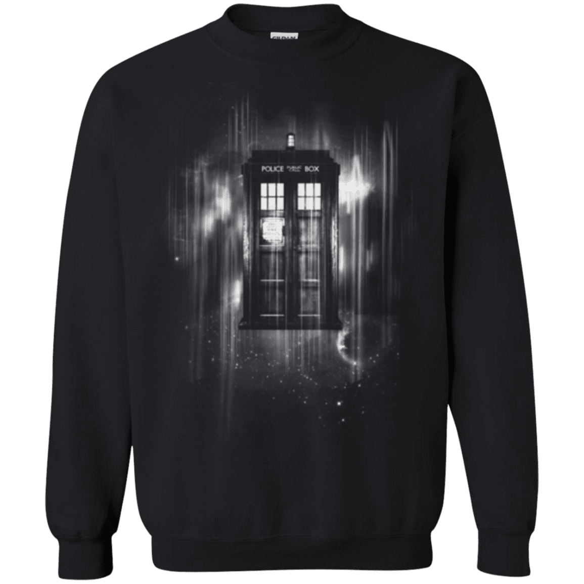 Sweatshirts Black / Small Time blur Crewneck Sweatshirt