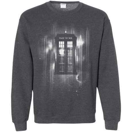 Sweatshirts Dark Heather / Small Time blur Crewneck Sweatshirt