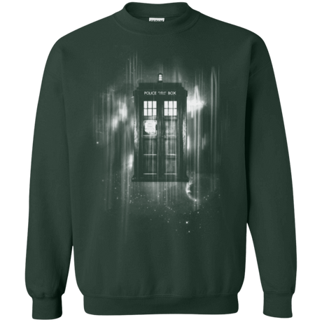 Sweatshirts Forest Green / Small Time blur Crewneck Sweatshirt