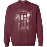 Sweatshirts Maroon / Small Time blur Crewneck Sweatshirt
