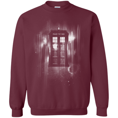 Sweatshirts Maroon / Small Time blur Crewneck Sweatshirt
