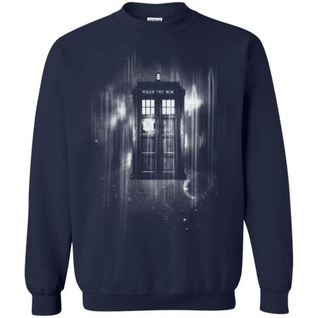 Sweatshirts Navy / Small Time blur Crewneck Sweatshirt