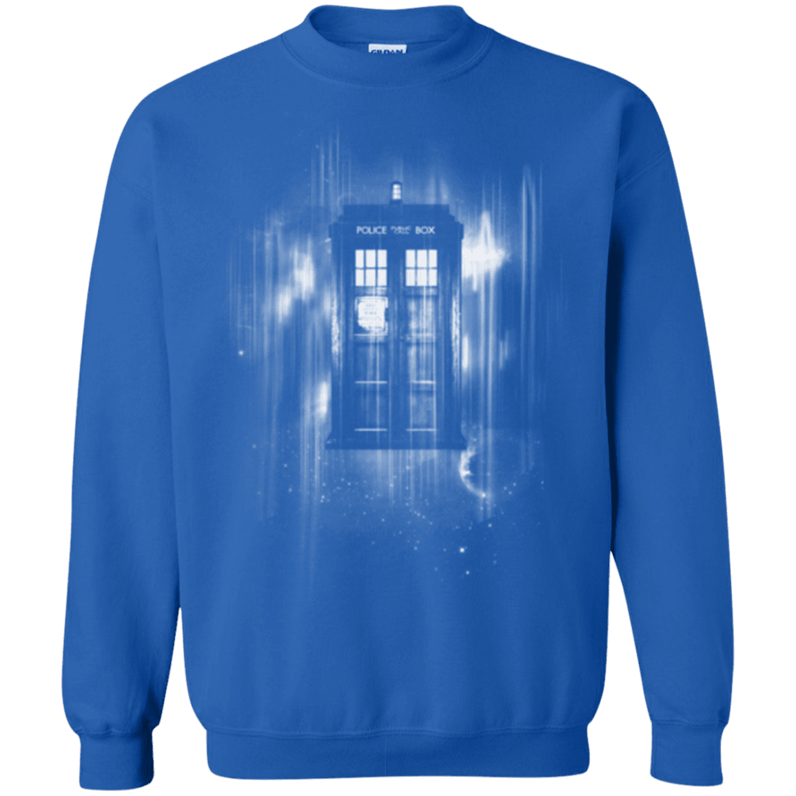 Sweatshirts Royal / Small Time blur Crewneck Sweatshirt