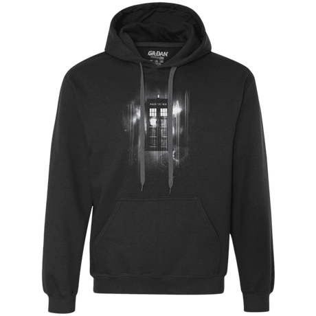 Sweatshirts Black / Small Time blur Premium Fleece Hoodie