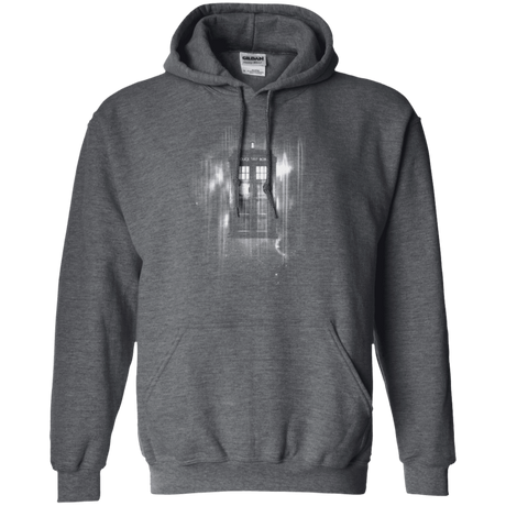 Sweatshirts Dark Heather / Small Time blur Pullover Hoodie