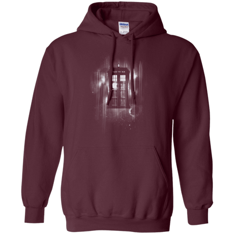 Sweatshirts Maroon / Small Time blur Pullover Hoodie