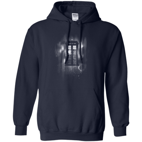 Sweatshirts Navy / Small Time blur Pullover Hoodie