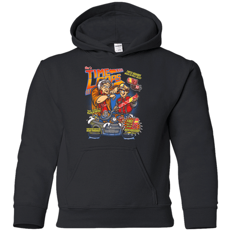 Sweatshirts Black / YS Time Loops Youth Hoodie